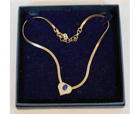 A Christian Dior costume necklace.Condition: No signs of damage or repairs. No stones missing. 
