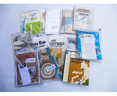 This is a lot of vintage WARGAMES mostly from STRATEGY &amp; TACTICS published by SPI. They come complete and carefully used 