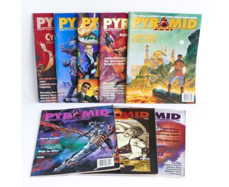 This is a lot of PYRAMID role playing game magazine published in the 1990's. Includes Issue #1.