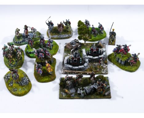 This is a lot of EMPIRE miniatures made by GAMES WORKSHOP, RAL PARTHA, GRENADIER etc for use with WARHAMMER, DUNGEONS &amp; D