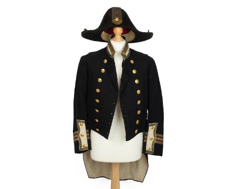 Late 19th Century naval officers uniform. From the Cunninghame Graham collection and attributed to Commander Charles Elphinst