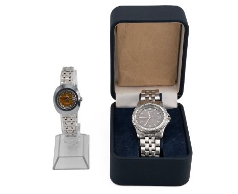Rado &amp; Citizen quartz wristwatches. Rado DiaStar, stainless steel 25mm case with tigers eye dial; Gents Eco-Drive WR100, 