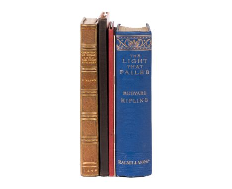 KIPLING, Rudyard (1865-1936). A group of 5 works, comprising:The Courting of Dinah Shadd. And Other Stories. NY: Harper &amp;