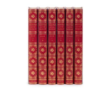[BINDINGS] -- [HOE, Robert, his copy]. PANCKOUCKE, Charles Louis Fleury. Bibliotheque Latine-FranÃ§aise. Paris: C L. F. Panck