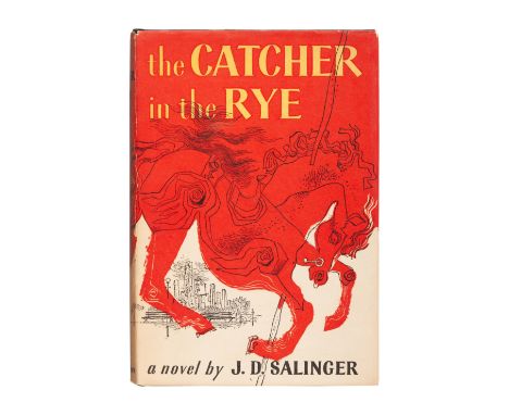 SALINGER, J.D. (1919-2010). The Catcher in the Rye. Boston: Little, Brown and Company, 1951.8vo. Original black cloth (some r