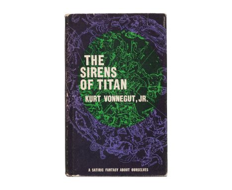 VONNEGUT, Kurt (1922-2007). The Sirens of Titan. Boston: Houghton Mifflin Company, 1961.8vo. Publisher's navy cloth lettered 