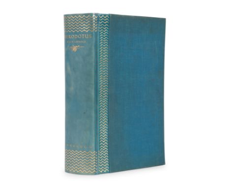 [NONESUCH PRESS]. HERODOTUS.The History. London: The Nonesuch Press, 1935.Folio. Wood engraved vignettes, title printed in re