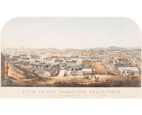 N. CURRIER, publisher -- After Frances F. PalmerView of San Francisco, California. Taken from Telegraph Hill, April 1850, by 