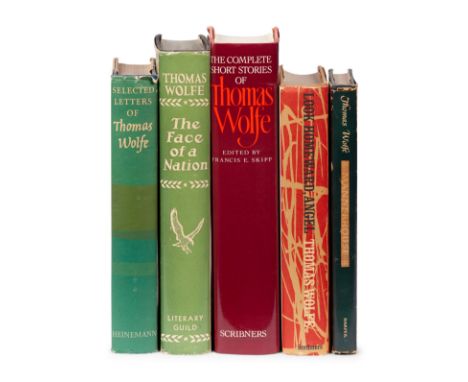 [WOLFE, Thomas (1900-1938)]. A group of later printings by Thomas Wolfe, including:The Face of a Nation. New York: The Litera