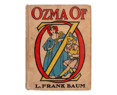 BAUM, L. Frank. (1856-1919). Ozma of Oz. Chicago: The Reilly & Britton Co., 1907.8vo. Numerous illustrations by John R. Neill