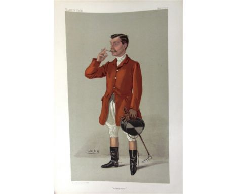 VANITY FAIR - FOX HUNTERS A hard rider, May 26th 1904, 39cm x 26.5cm; Blackmore Vale, Nov. 11th 1897, 39cm x 26.5cm; Worksop 