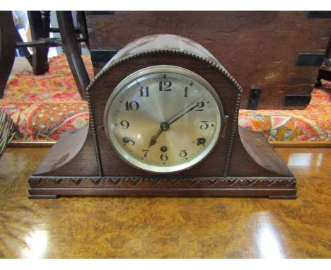 An early 20th Century mantel clock with 3-train movement 