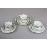 Meissen, 3 Gedecke