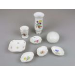 Konvolut Meissen, 8 Teile