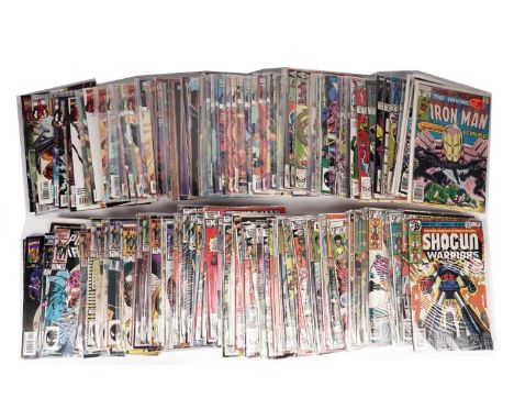 Power Man and Iron Fist No’s. 50, 51, 52, 54, 55, 56, 57, 65, 68-77, 79 and later issues; Shogun Warriors No’s. 1, 4, 5, 7, 8