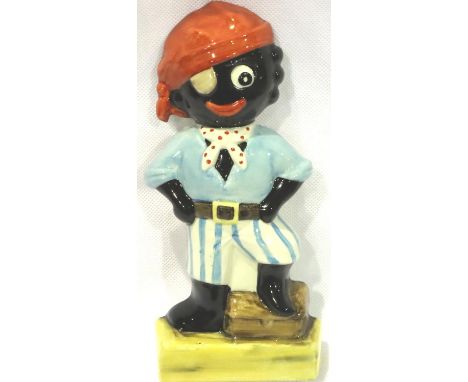 Carlton Ware flatback pirate figurine, H: 18 cm. No cracks, chips or visible restoration. P&amp;P Group 1 (£14+VAT for the fi