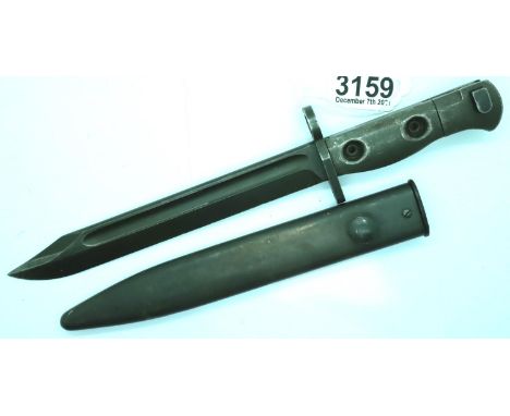 Australian SLR bayonet in very good condition. P&amp;P Group 2 (£18+VAT for the first lot and £3+VAT for subsequent lots) 