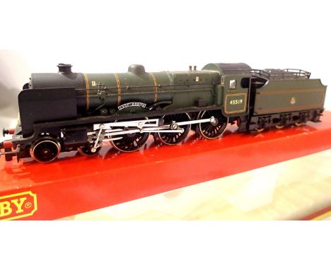 Hornby Patriot Class, 45519, Lady Godiva, Early Crest, detailed, in very good to excellent condition, box poor. P&amp;P Group