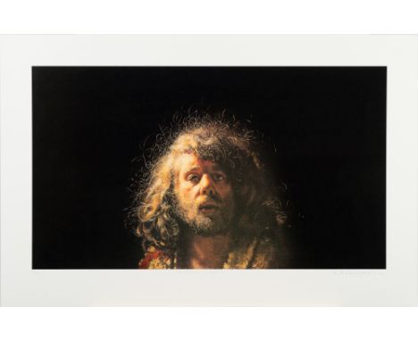 * Robert O. Lenkiewicz [1941-2002]-
Self-Portrait. Project 10:- 
signed, inscribed and number 51/500
lithograph
sheet size 55