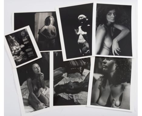 Dr Philip Stokes [1932-2002]-
seven black and white photographic prints:
including copies of  pl. 192 & 208  reproduced in A 