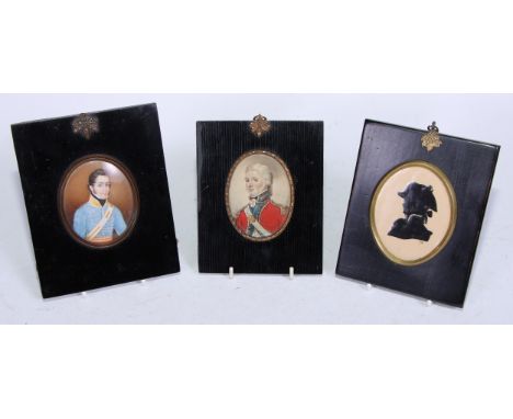 Nelson and the Napoleonic Wars - English School (early 20th century), a portrait miniature, of Vice-Admiral Horatio Nelson, 1
