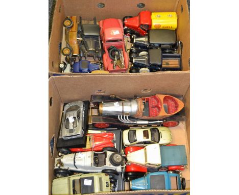 Toys - various 1:18 scale die-cast cars including a Motor City Classics Police Dept 1931 Ford Model A, a 1931 Ford Model A ti