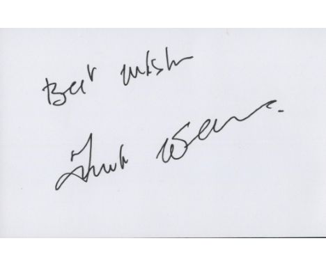 Frank Williams signed 6x4 white card. Frank Williams (born 2 July 1931) is an English actor. He is best known for playing vic