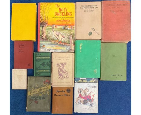 Assorted book collection. 13 in total. Amongst the titles are Sparks from a flint, Charles Dickens, A manual of intercession,