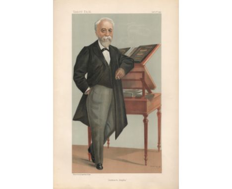 Vanity Fair Print titled Brisson "Justice to Dreyfus " Military dated 06. 10. 1898. Approx size 16x11. Good condition Est.
