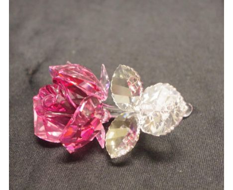 Swarovski blossoming rose. light pink #509612, length approx 8cm