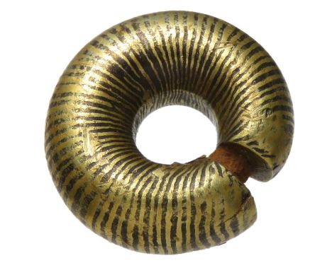Bronze Age penannular-ring.Â&nbsp;Late Bronze Age date, circa 1150-800Â&nbsp;BCE. Complete and undamaged, formed ofÂ&nbsp;pal