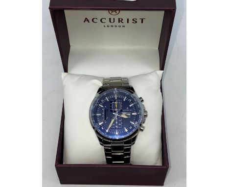 An Accurist chronometer watch, boxed 