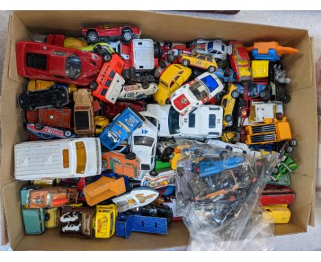 A collection of model vehicles and aeroplanes, die cast and plastic, various makers, to include a Corgi Batmobile, Penguinmob