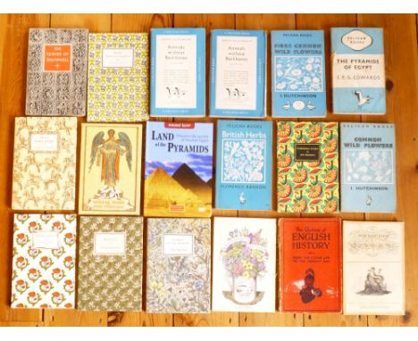 GOOD QUANTITY OF BOOKS INCLUDING KING PENGUINS, PELICAN BOOKS, WORTHING AND DISTRICT BLUE BOOK, BICKERTON (L.M.) EIGHTEENTH C