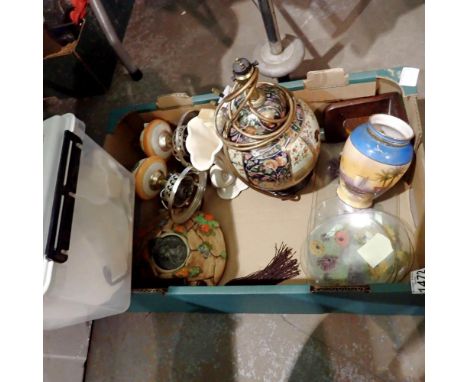 Mixed ceramics and homewares, including Noritake. Not available for in-house P&amp;P