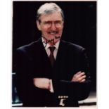Jimmy Hill signed 10x8 inch colour photo. Good condition Est.