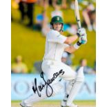 Mark Boucher 8x10 inch signed colour photo. Good condition Est.