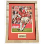 Andrei Arshavin signed colour photo 15.75x12 Inch mounted includes small silver plaque Authentic