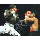 Johnny Nelson signed 10x8inch colour photo. Good condition Est.