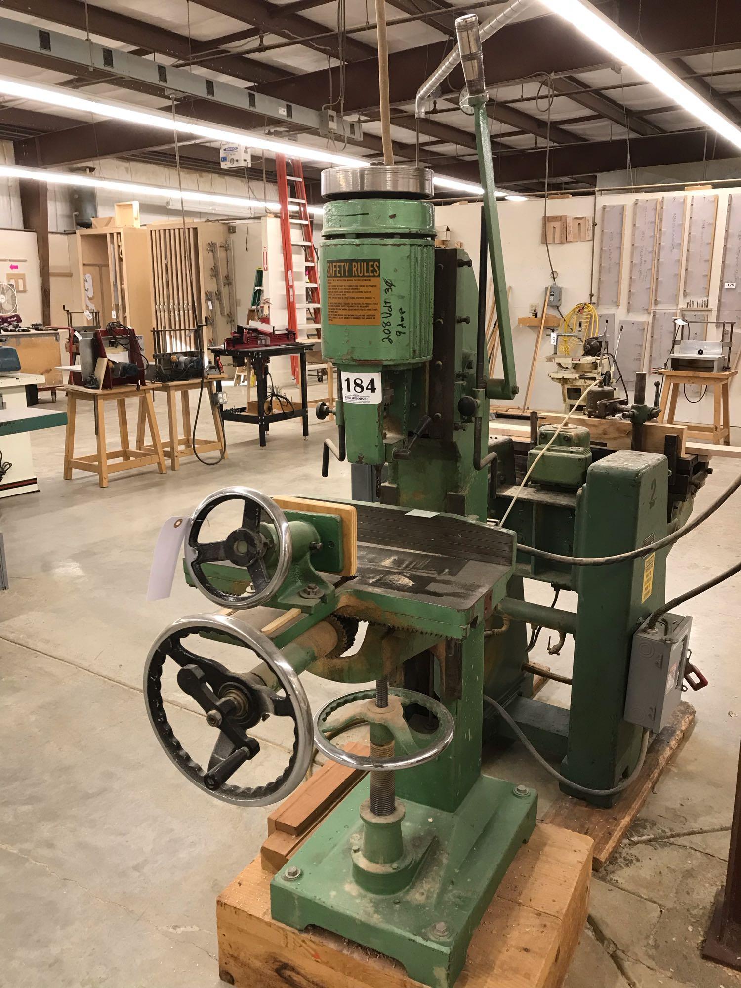 Northwood hollow chisel mortiser