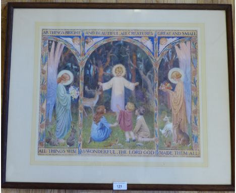 Margaret W. Tarrant Framed print 46 x 36cm