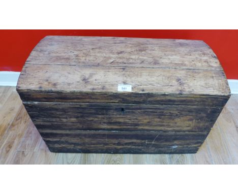 A small pine trunk, 62 x 38cm 