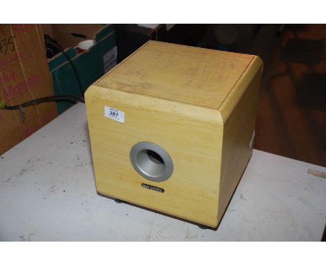 A 60 watt acoustic speaker.