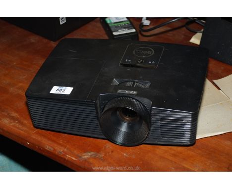 A 'Dell' projector.