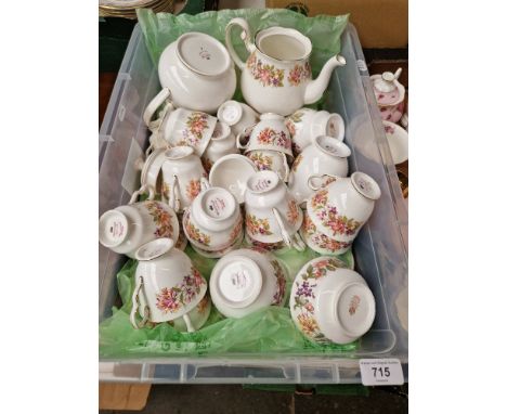 A Colclough 'Wayside' tea set.  