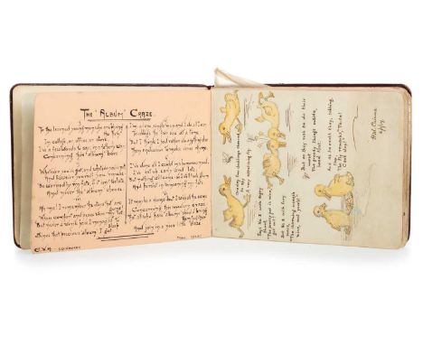 ELIZABETH MARY WATT INTEREST, SKETCH BOOK by Hildigarde Cairns, Elizabeth Mary Watt's art teacher at Scotland Street School, 