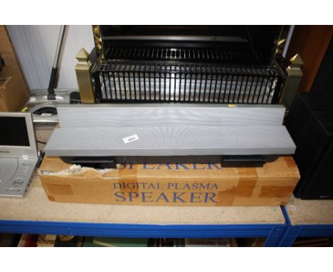 A digital plasma speaker