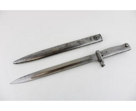 WW1 German M1916 Ersatz bayonet with scabbard  very good condition clean blade and scabbard 46 cm