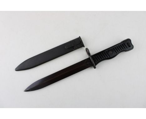 Yugoslavian M1956 bayonet &amp; fighting knife with scabbard  excellent condition 29 cm