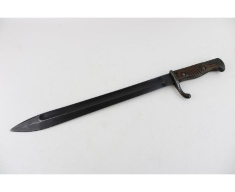 A German WW1 era M1898 Butcher bayonet for the Mauser rifle stamped Mauser  the condition is excellent with original bluing t